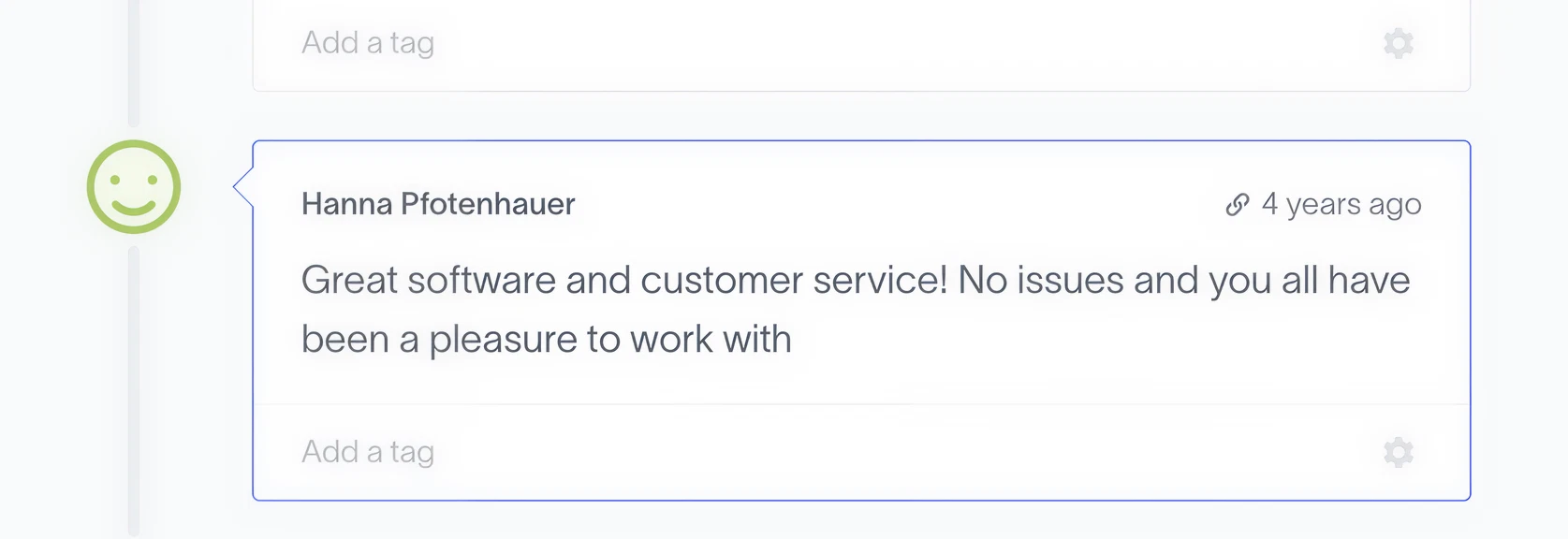 Customer review 14