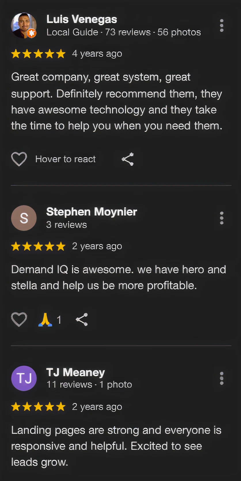 Customer review 19