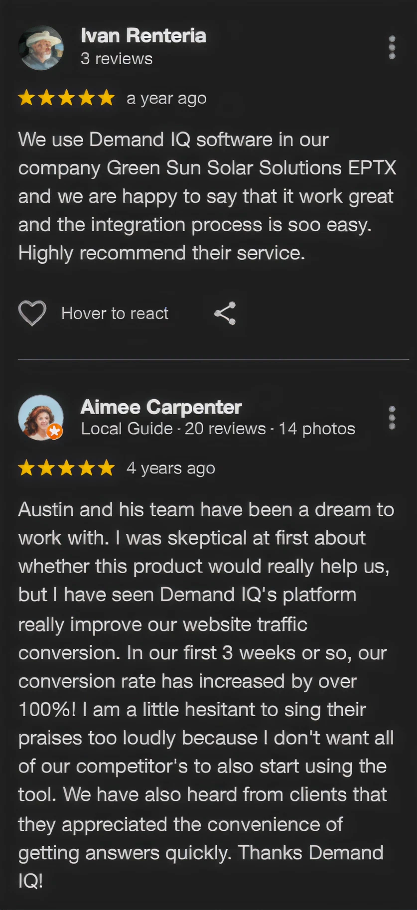 Customer review 31