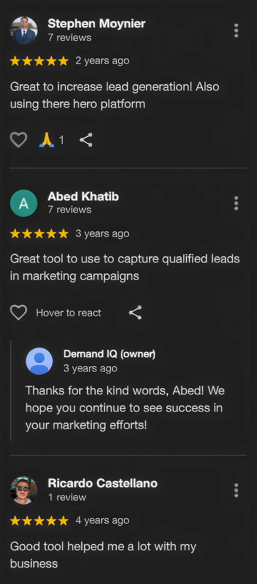 Customer review 35