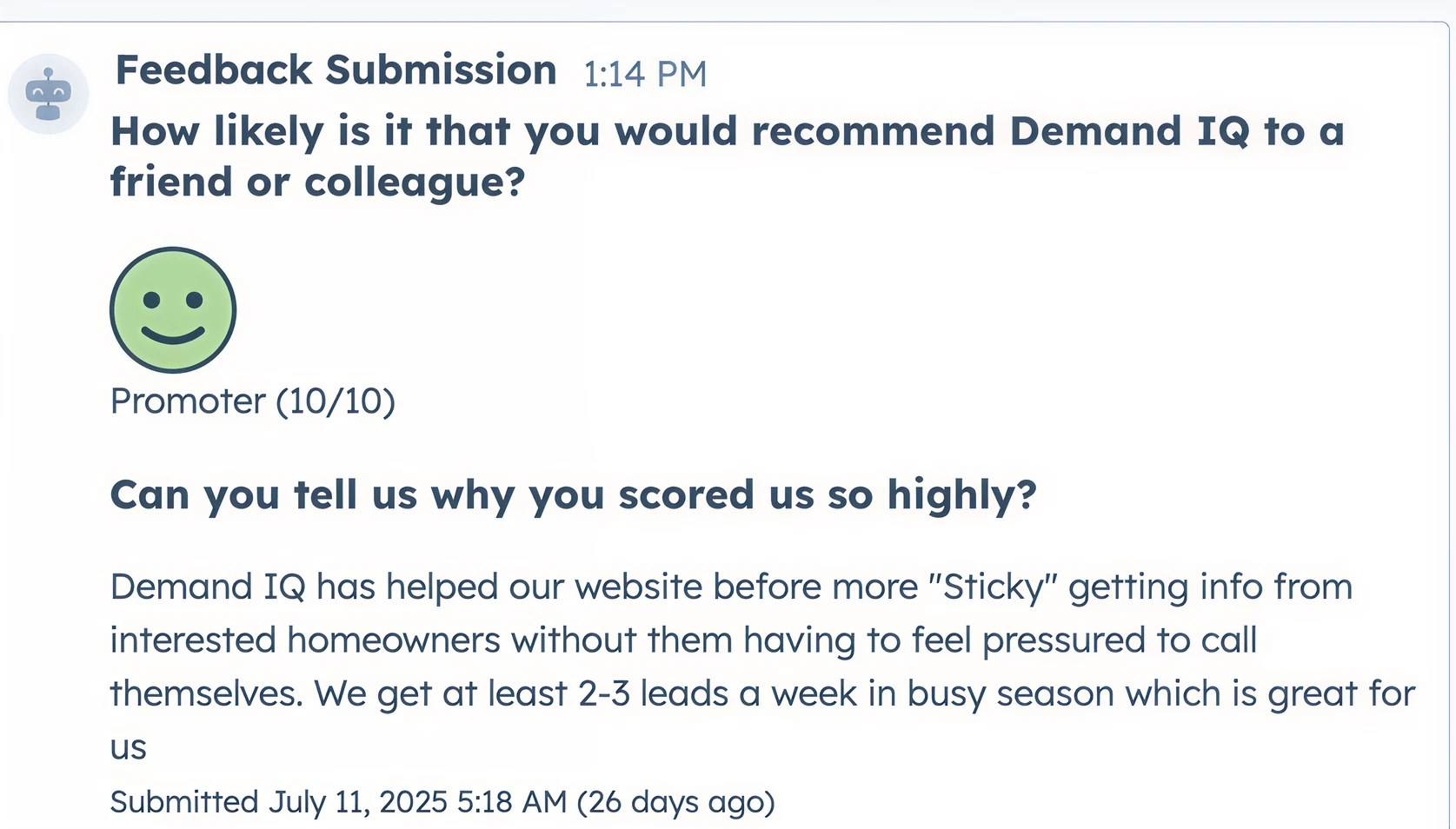 Customer review 36